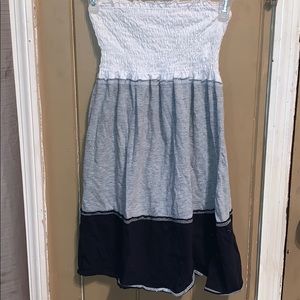 Fun strapless dress